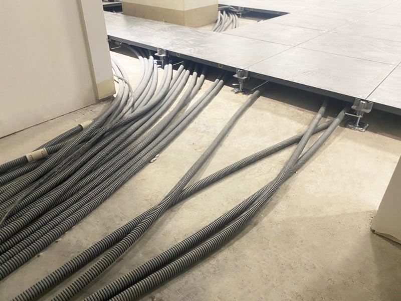 桃園高架地板及spc鋪設工程 匯鉅企業新增高架地板 益靖高架地板